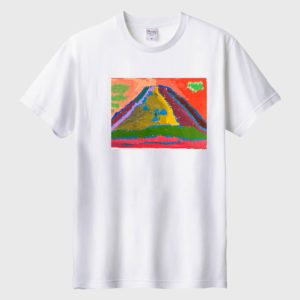 困った顔富士山