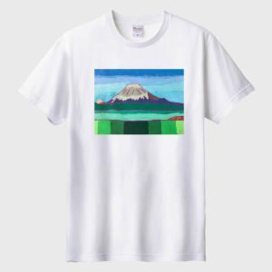 グラデーション富士山