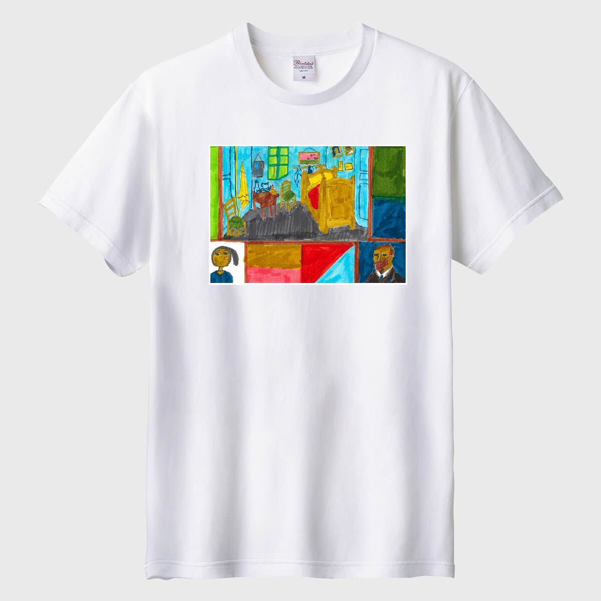 ゴッホと絵を見る01