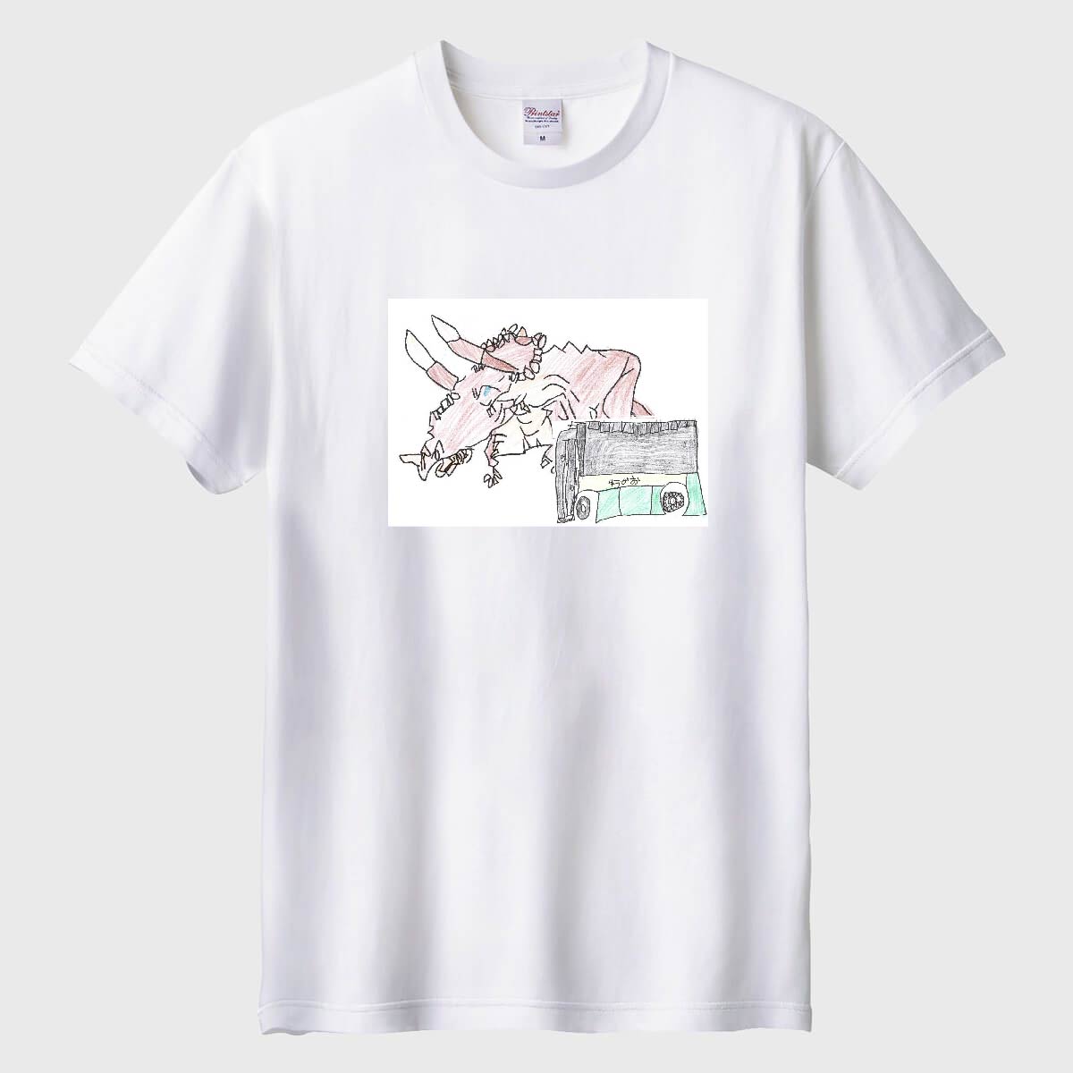 バスからトリケラトプスを見たい01