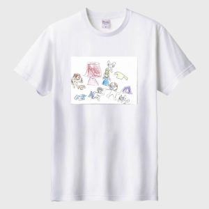 かくれちゃったTシャツ