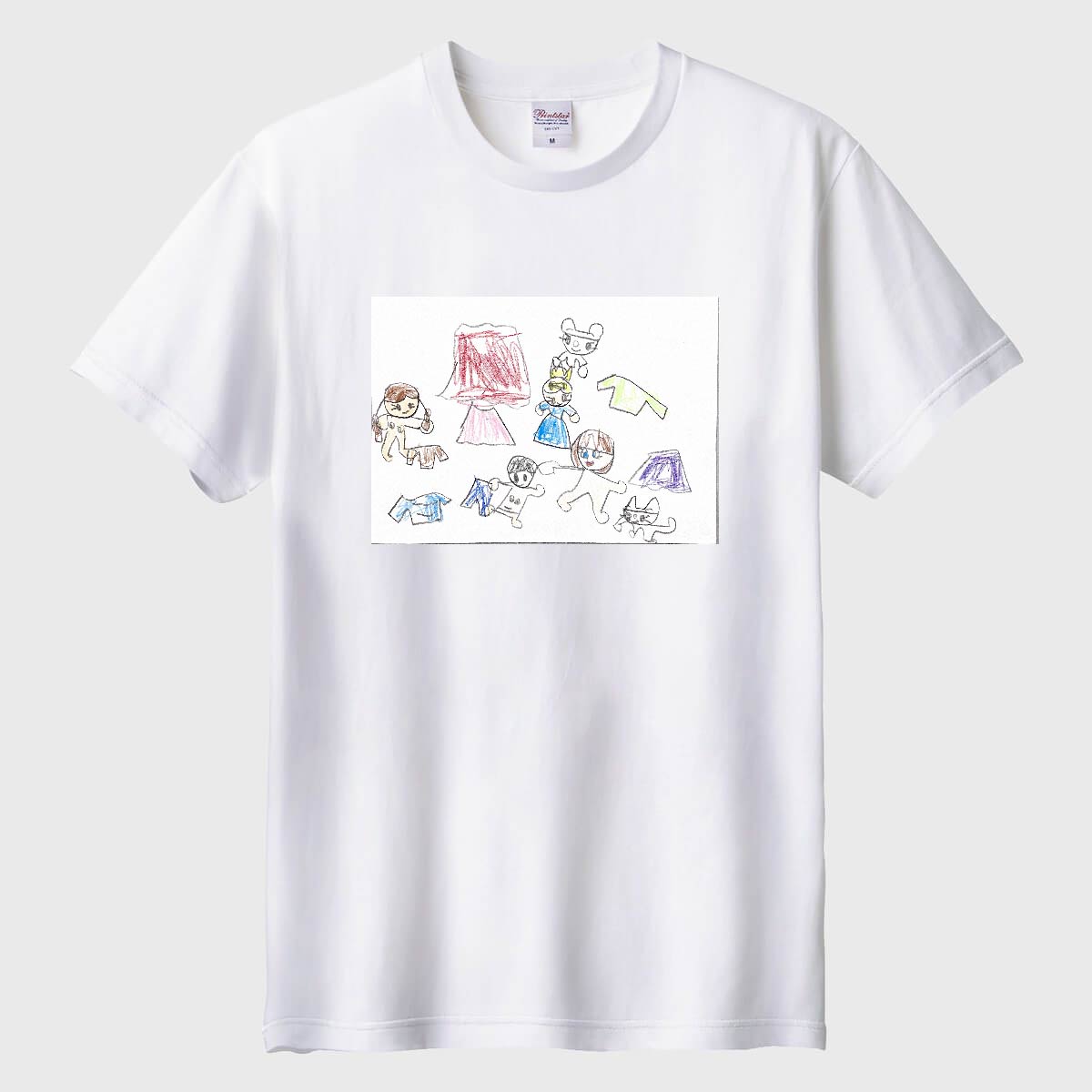 かくれちゃったTシャツ01