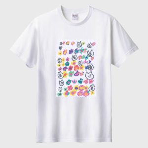 ネコと花との平和なくらし