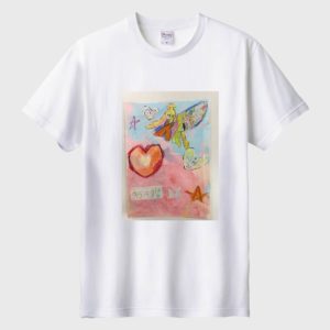 光のハート、てんし