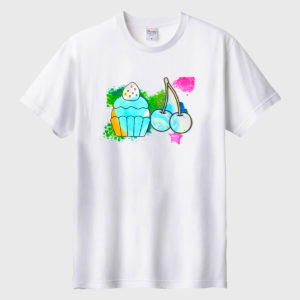 甘い物食べてハッピー