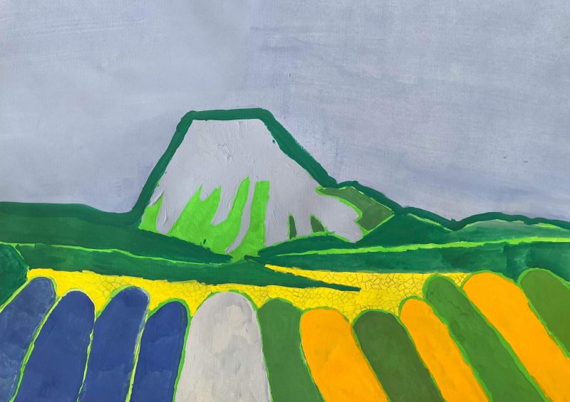 富士山とフランスパン02