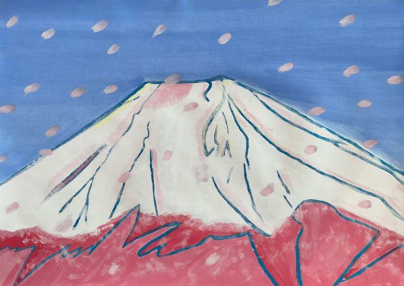 春の富士山02