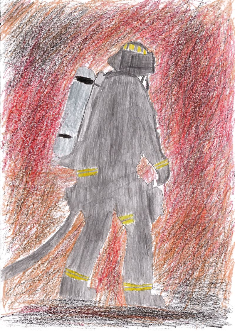 将来の夢　消防士02