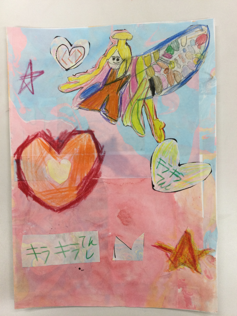 光のハート、てんし02