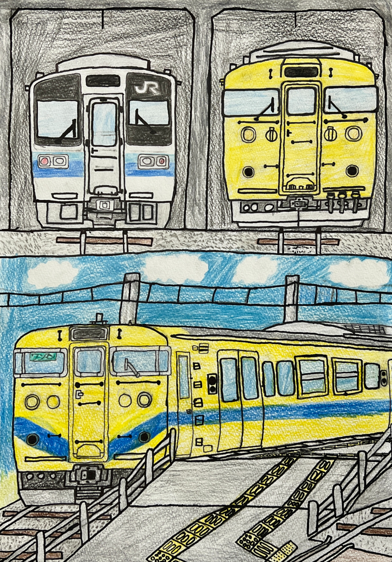 岡山と福知山の電車02